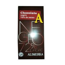 Chocolate negro 72% ALIMERKA 100 g