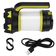 Lámpara Recargable Multifuncional 3-1,  MD-H9217,  T6 LED - 5w - 1 A 230lm, incluye cable cargador.