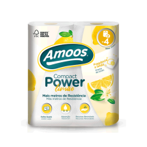 Papel de cocina con  fragancia sutil a limón Amoos (2 U)
