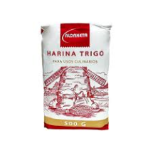 HARINA DE TRIGO USO COMUN ALDAKETA PQTE 500 GR 