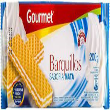 Galleta Gourmet Barquillo Nata 160/200G