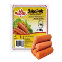 salchichas de pollo 340 gr - salchichas de 10 unidades