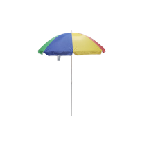 Paraguas para playa, poliester, 200x200 cm