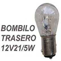 Bombillo trasero, 12V21/5W