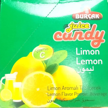 REFRESCO CANDY LIMON 1x24x10g   LIDO 