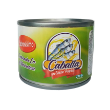 Caballa en aceite vegetal, 210 g 