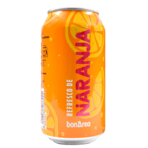 Refresco Naranja BonArea Lata 33cl EL REY
