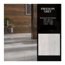 Pavimento porcelánico Freedom grey 120x120 cm