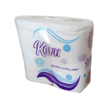 PAPEL HIGIENICO KOVU 300 HOJAS 24 PAQ/4 ROLLOS 