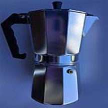  CAFETERA DE 12 TAZAS ALUMINIO METALICO M/CHEFLY