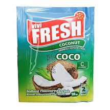 Refresco instantáneo sabor coco Vivi Fresh Erdem 10 g