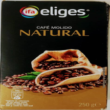 ELIGES CAFE MOL NATURAL 250G