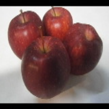 Manzanas frescas rojas 