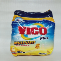 DETERGENTE EN POLVO VICO PLUS 500G