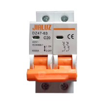 Breaker 2 polos, 20 A, 380 V