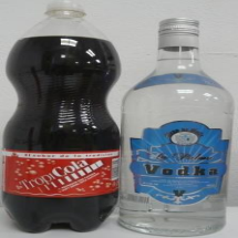 1 Botella de Vodka La Palma
1 pomo de refresco Tropicola 1500ml