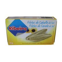 85 g-Filete de caballa en aceite de girasol