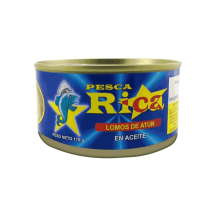 Lomos de atún en aceite, Pesca Rica, 170 g