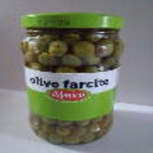 1600 g-Aceitunas verdes rellenas de pasta de pimiento