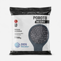 Frijol Negro (Poroto) DDS DESDELSUR Bolsa PN 500 gr