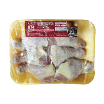 Pierna de pollo deshuesada rellena, 1 kg