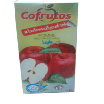 Kit 12 unidades 1lt néctar manzana Cofrutos 