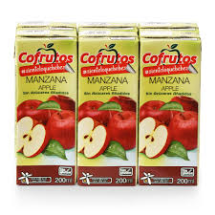 6x200 ml-Néctar de manzana Cofrutos