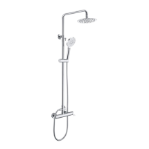 Columna de ducha con barra extensible serie Elba