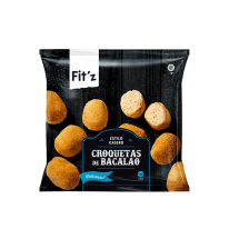 Croquetas de bacalao precocidas y congeladas FIT'Z 300 g