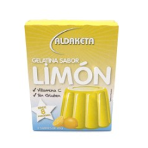 170 g-Gelatina sabor limón