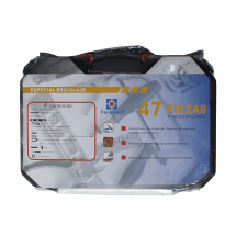 Maletín de herramientas, FerroTech, 47 piezas