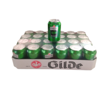 24 latas de 330ml, Cerveza Gilde Pilsener.