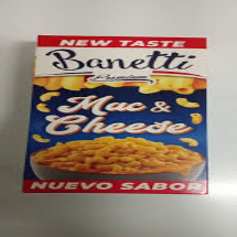 BANETTI - MACARRONES CON QUESO EMBAQUE DE 206 GR