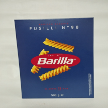FUSILLI PASTA BARILLA 500GR   M/BARILLA