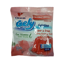 Gelatina sabor Fresa, rinde 4 Lt, 92 g 
