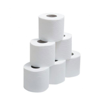 Papel higiénico, 6 rollos, 2 hojas