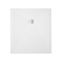 Plato de ducha Zenon con gel coat smart pizarra 100x130 cm