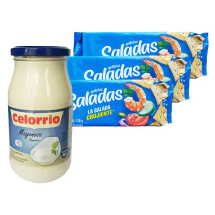 Galletas saladas y mayonesa