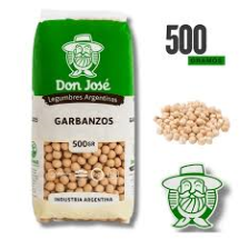 GARBANZO 500 GRS   M/DON JOSE