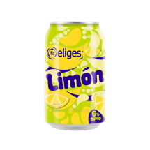 Refresco limón lata, 330 ml