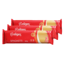 Espaguetis,  3x500 g