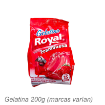 Gelatina 200g ( marcas varían )