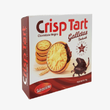 Galletas Sandwich Crisp Tart chocolate negro, 75 