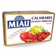 115 g-Calamares en salsa americana