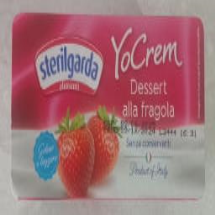 POSTRE LACTEO FRESA, YOCREM 2X100GR   M/STERILGARDA
