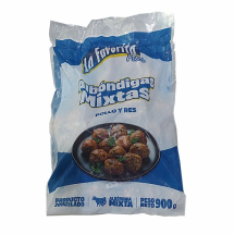 Albondiga mixta de pollo y res, 900 g