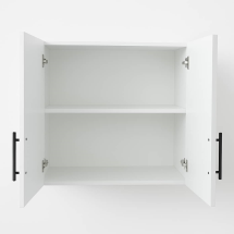 Estante de cocina blanco