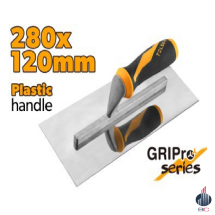 Paleta de yesero mango de plástico (industrial) 280x120 mm