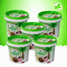 Combo 5 sabores, potes de 500ml, sabores a escoger