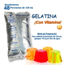 1 kg-Gelatina sabor coctel